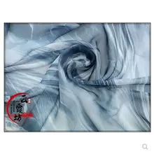 Шифоновая ткань с 3D принтом, китайская винтажная шифоновая ткань для шитья платья 25*150 см 100*150 см TJ8617