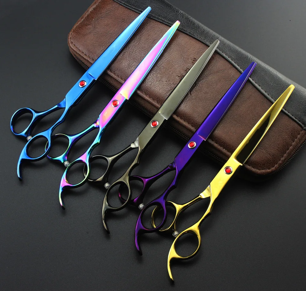 Professional 7.0 inch Pet Cutting & Thinning set Animal shears dog