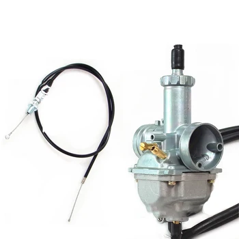 

Performance Carburetor & Throttle Cable For Kawasaki Bayou 220 250 KLF220 KLF250A