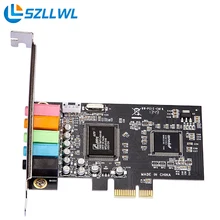 CMI8738 чип pci-e 5.1 стерео аудио PCI-E звуковая карта 6 канала настольного ПК компьютер звуковые карты
