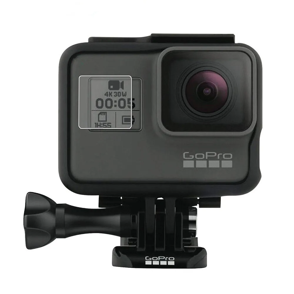 Защитная пленка для переднего ЖК экрана Gopro Hero 5 6 7 Black аксессуары камеры F3548|Чехлы