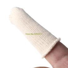 Хлопковая защита пальцев Cots Избегайте защиты печатает чистая Полировка Инструмент ремесла 20 шт поддержка прямых поставок