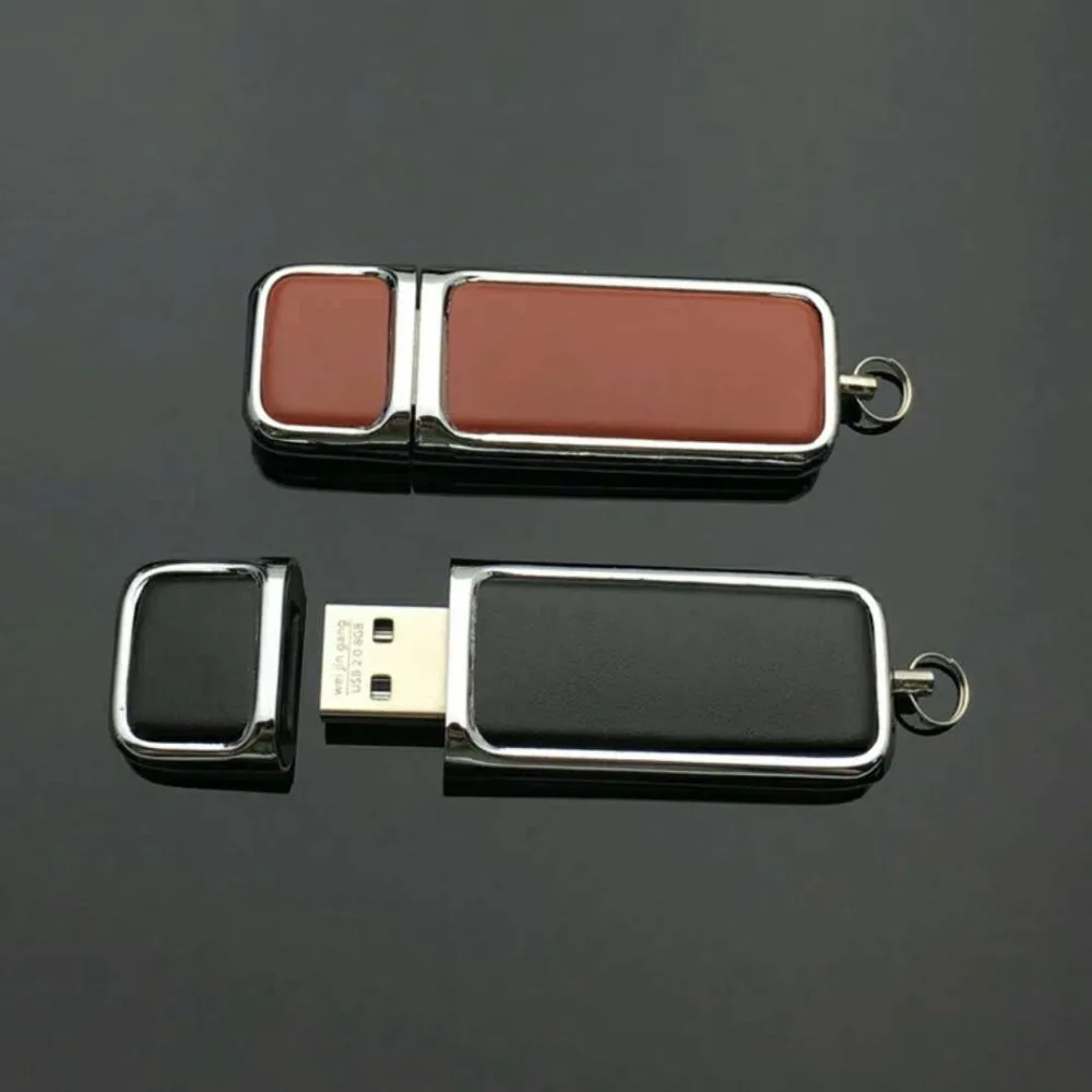 Горячая ручка-накопитель Емкость брелок кожаный флеш-диск USB 2,0 8GB 16GB 32GB 64GB 128GB 256Gpendrive карта памяти U диск большой палец подарок