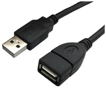

HFES USB Extension Data Cable 2.0 A Male to A Female Long Cord for Computer, 5 meter Black