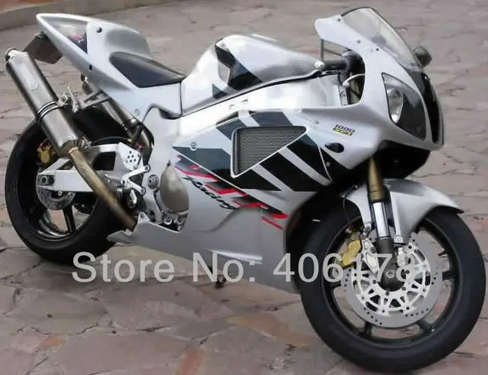 Заводской магазин RC51 обтекатель комплект для Rc 51 RVT1000RR SP1 SP2 2000-2006 серебристый и черный велосипед мотоцикл обтекатели