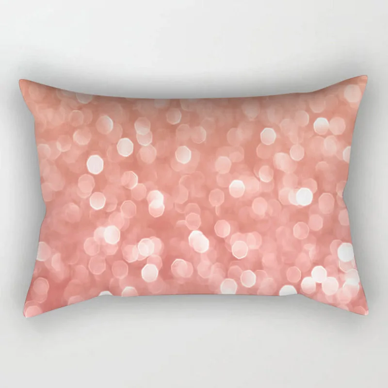 30x50 см Декоративные Чехлы для подушек высокого качества розовый Золотой Розовый домашний текстиль геометрический 1 шт. Лидер продаж