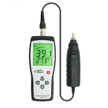 Smart sensor AS63B портативный виброметр цифровой отсоединенный зонд Виброметр датчик 0,1-199,9 м/с 10 Гц-1 кГц анализатор вибрации