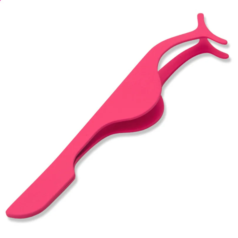 

1 pcs plastic False Eyelashes Extension Curler Fake Eye Lash Eyelash Tweezers Applicator Clip Clamp Eyes Makeup Beauty Tools