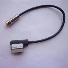 От IPOD IPAD IPHONE MP3 AUX входной кабель для Mercedes benz с интерфейсом AMI дата передачи преобразования линии