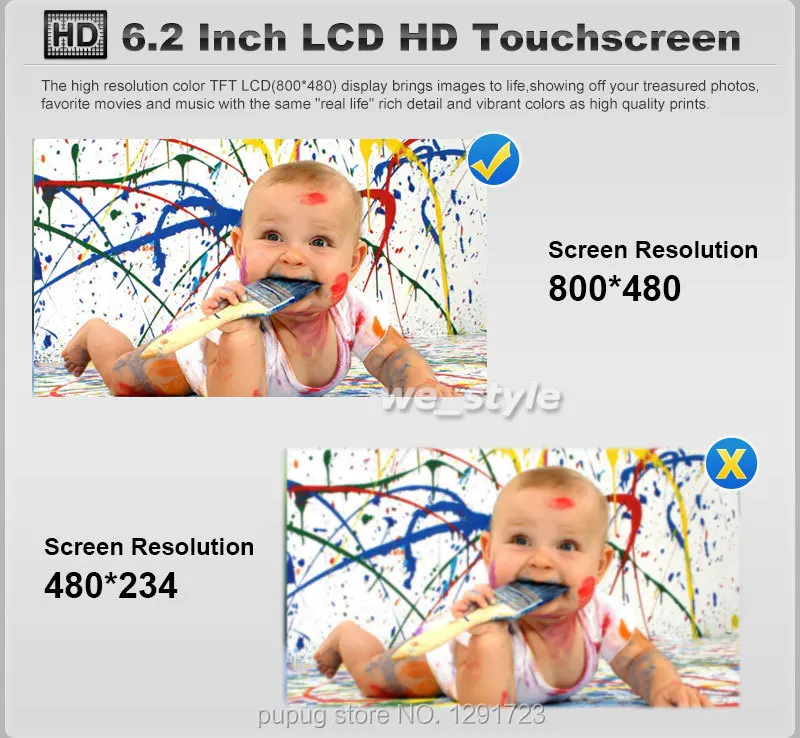 Excellent Double 2 Din 7 inch Head unit In Dash Car Stereo Video Player GPS Navigation with free GPS map+Analog TV+FM/AM Car Autoradio PC 4