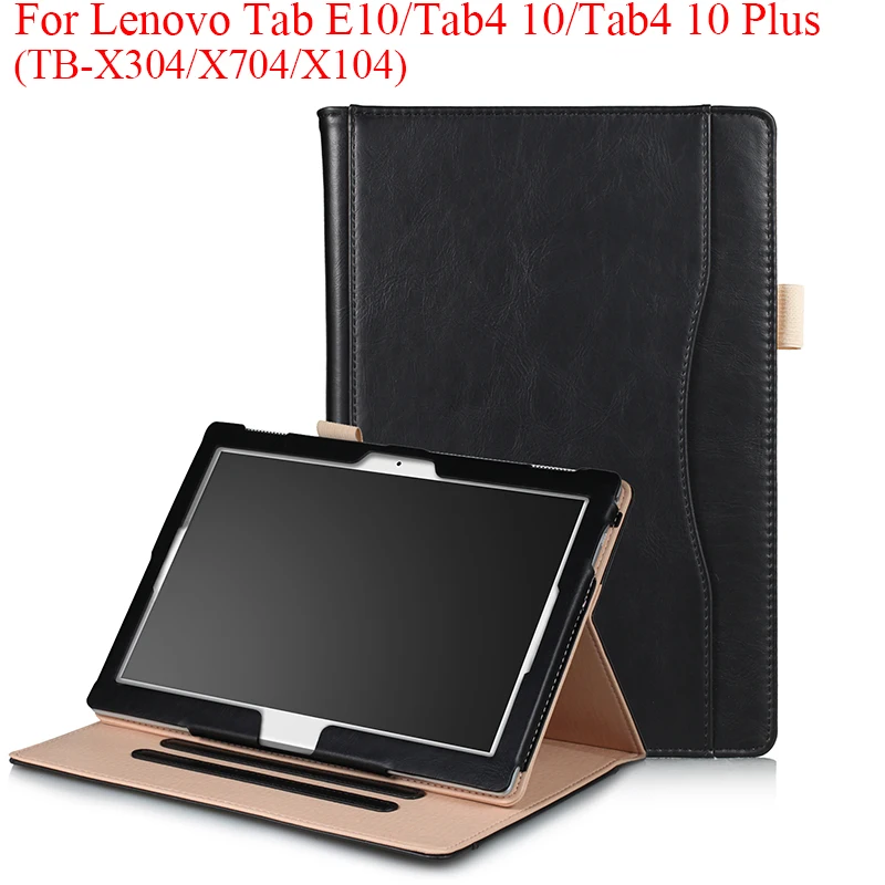 Деловой чехол-подставка для Lenovo Tab E10 Магнитная подставка Tab4 tab 4 10 plus 1 ТБ-X304 |