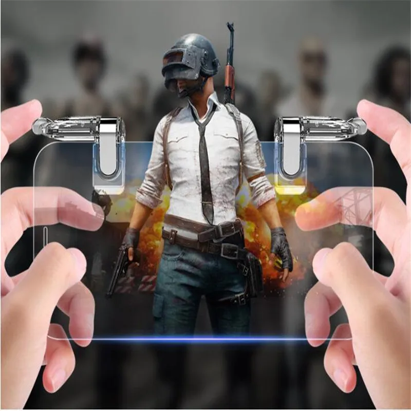 

Gamepad Joystick For PUBG Controller Joypad Trigger Fire Button Aim L1 R1 Key Shooter For PUBG Mobile Phone Game Pad