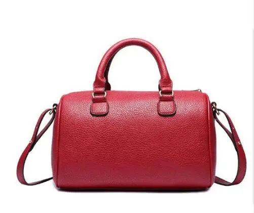 

Hot selling !!! 2017 new Genuine Leather fashion high quality women handbag bag speedy bag 30/35cm with starp FREE SHIPPING