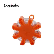 Coquimbo СВЕТОДИОДНЫЙ дорожный фонарь, Красный светодиодный фонарик для безопасности, магнитный мигающий Предупреждение ющий ночной фонарь, дорожные аварийные огни для автомобиля