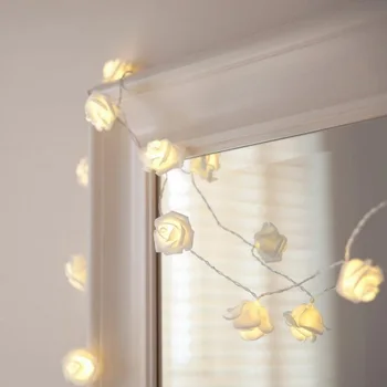 

2.2M 20 LED Flower String Light Christmas Party Garden Path Yard Decor Lighting