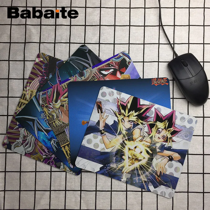 

Babaite Customized Mouse Pad Yu-Gi-Oh Monsters Duel Monsters Dragon Card Computer Notebook Durable Non-slip Mouse Mat