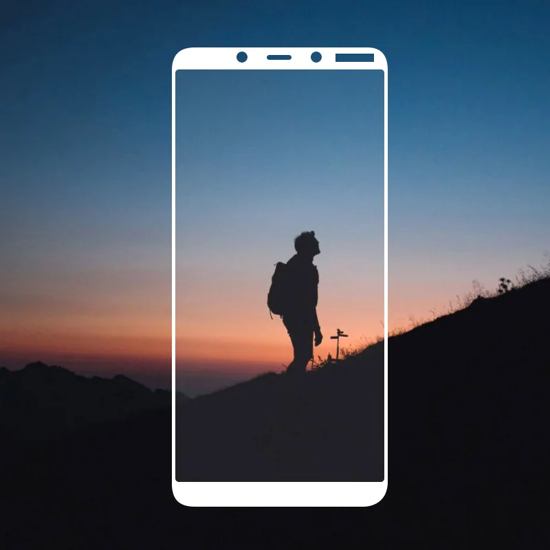 Защитные пленки с полным покрытием экрана для Nokia 3 1 Plus устойчивая к царапинам
