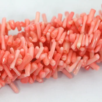

Pink Coral Beads Strands Wholesale African Coral Jewelry Making Beads DIY Jewelry Beads Accessory 12 Colors CB014