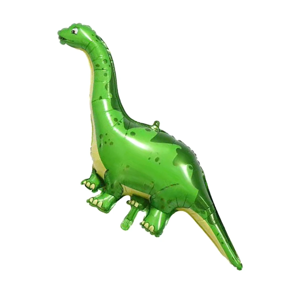 Cute  Forest Dinosaur Foil Balloons Children Party Kids Toy, Easy To Charge And Discharge Gas