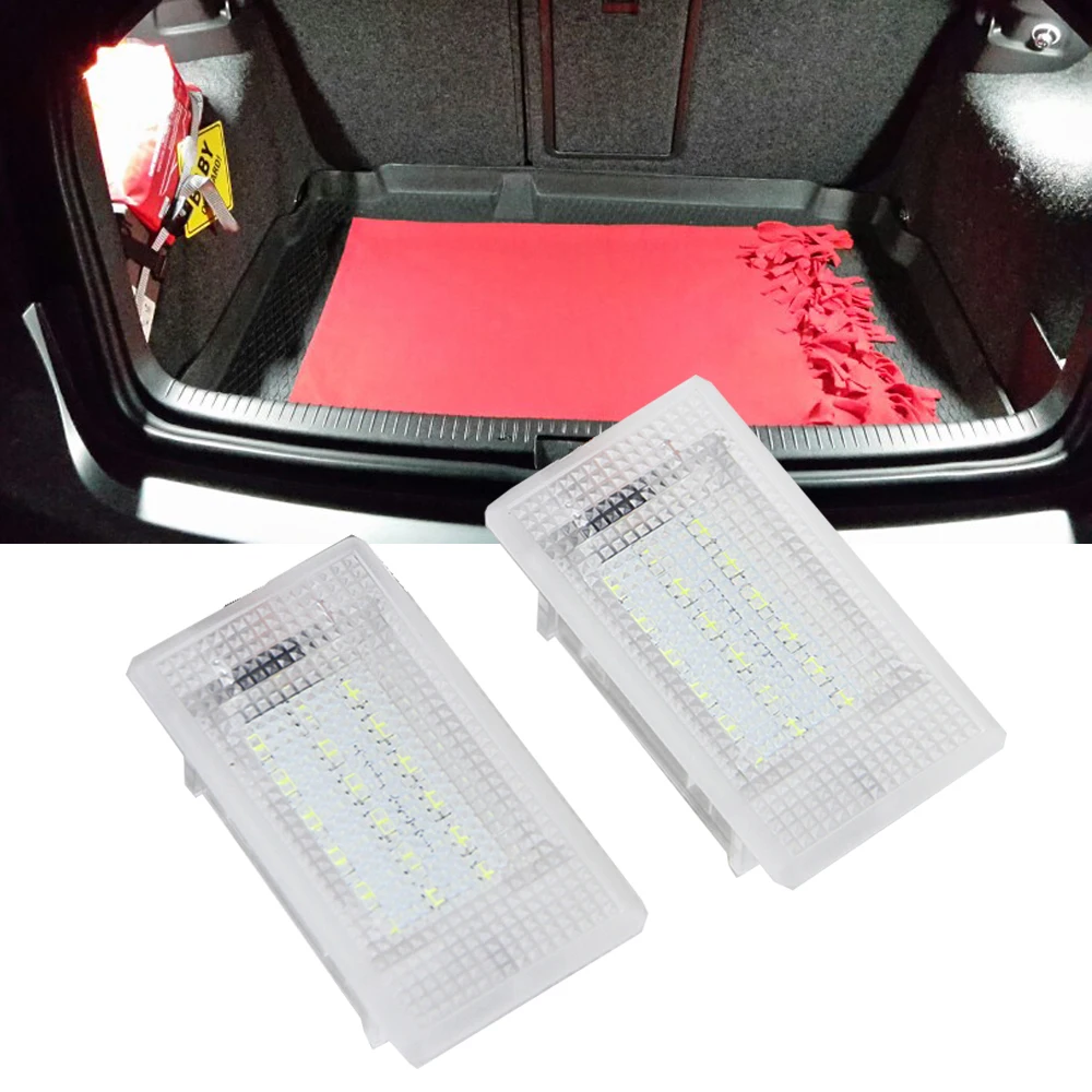 2 шт. Автомобильные светодиодные ламсветильник 12 в 6000K|trunk light|led trunk lightled footwell lighting |