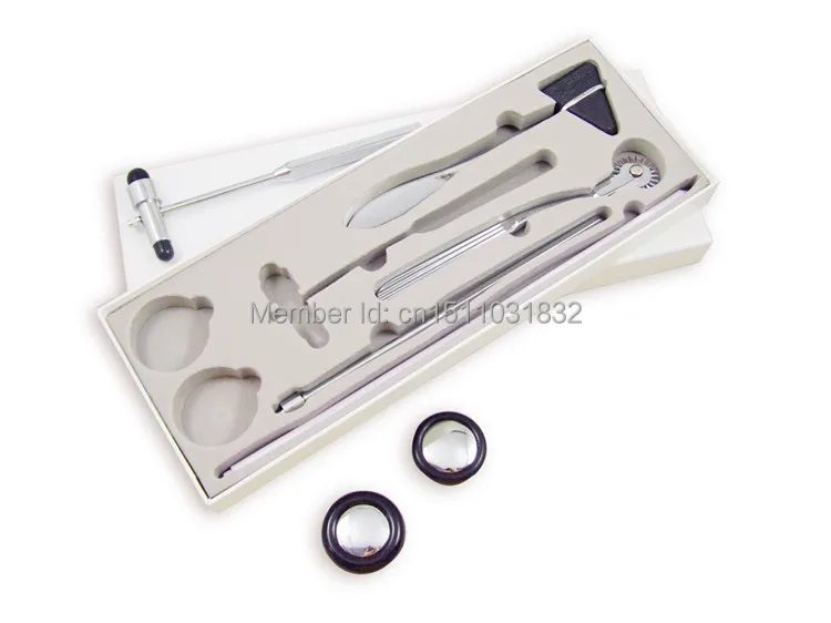 

5 IN 1 Medical Percuteur,Multifunctional Doctor hammer,Medical diagnostic reflex hammer Stainless Steel,5types/set Free shipping