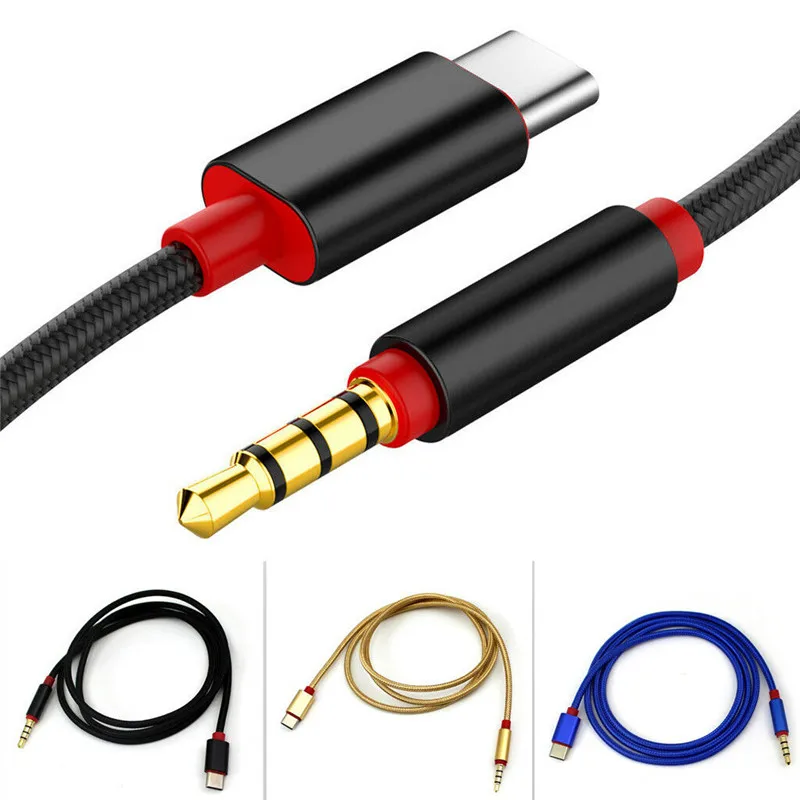 

Type-c to 3.5mm Audio Aux Cable 3.5mm Male to USB-C Male Stereo 3.5mm