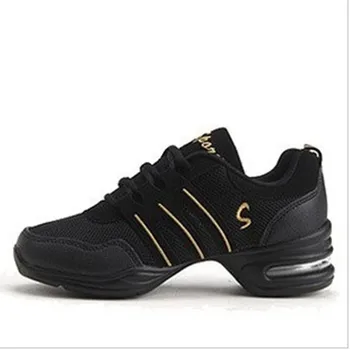 

New Sports Feature Soft Outsole Breath Dancing Shoes Sneakers For Woman Practice Shoes Modern Dance Jazz Shoes Discount