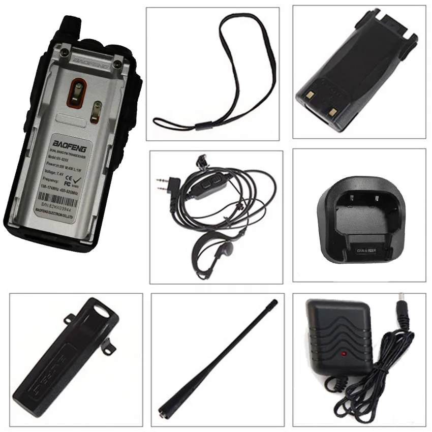 2 шт портативная рация Baofeng UV-82HX 8 Вт портативная рация Walki Talki, Sister UV-82 Amador Walky Talky Baofeng UV 82 UV82 GT-3