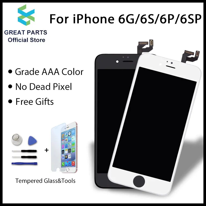 

1PCS For ShenChao For iPhone 6 6 Plus 6S 6S PLUS LCD Display Touch Screen Replacement 4.7 inch ecran Free Shipping