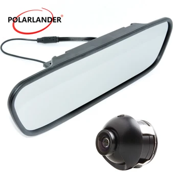 

Rearview Camera Optional Video Input Color Screen TFT LCD Auto Car Interior Mirror Monitor DC 12V 5 Inch 170 Degree Night Vision