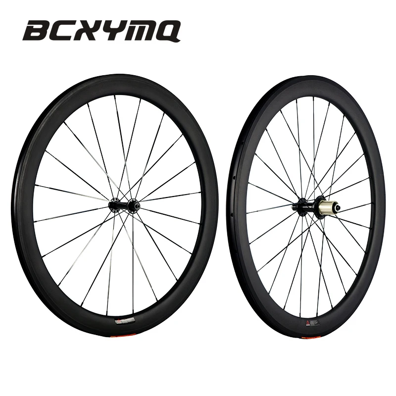 Super light carbon road bike wheels 700c 30 40 45 55mm clincher 25mm
