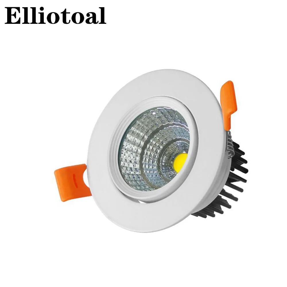 

Embedded COB LED Ceiling downlight 3W 5W 7W 10W 12W 15W 20W 30W 40W LED COB lamp Recessed Spot light AC85V-265V