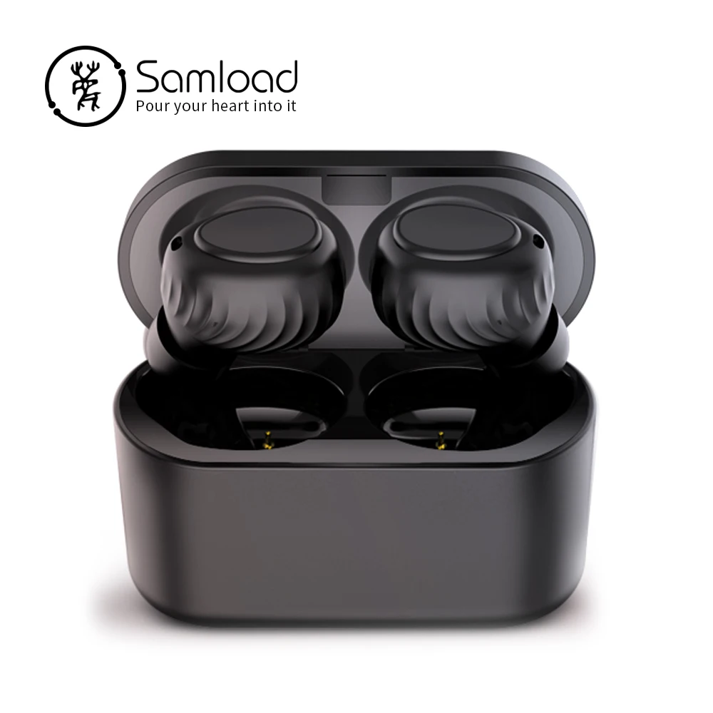 Samload Bluetooth 5.0 Earphones Eabuds Stereo Mini Music Headset Sports Runing Headphone With Charging box For iPhone 5 6 7 8 SE Samload Bluetooth 5.0 Earphones Eabuds Stereo Mini Music Headset Sports Runing Headphone With Charging box For iPhone 5 6 7 8 SE
