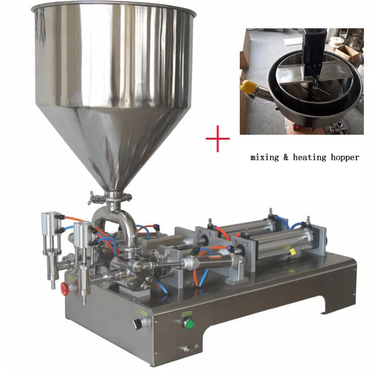 20 300ml filling range, double heads, paste, honey, sauce filler paste