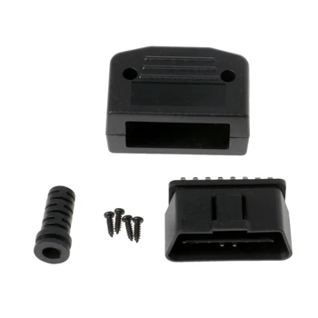 

Car Auto OBD2 16 Pin Male Connector Plug Universal Car Diagnostic Tool Adapter
