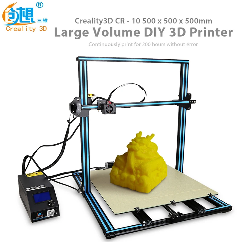 Creality 3D CR-10S5 Enlarged Version 3D Printer 500 x 500 x 500mm Printing DIY Kit Memory card offline print Creality 3D CR-10S5 Enlarged Version 3D Printer 500 x 500 x 500mm Printing DIY Kit Memory card offline print