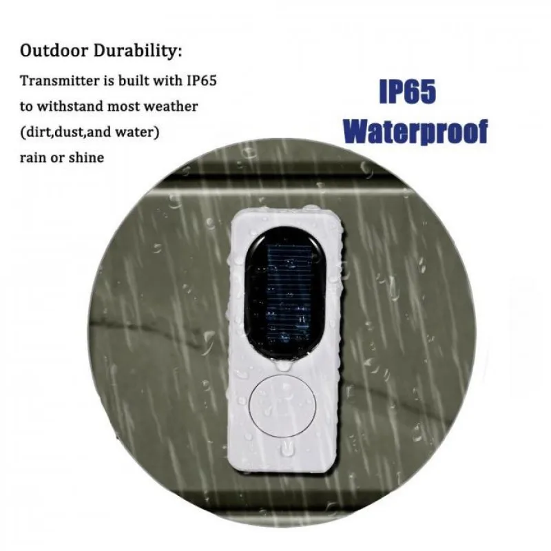 2pcs-of-Outdoor-Solar-Charging-Transmitter-plus-1pcs-of-Smart-Home-Wireless-433Mh-Long-Range-Doorbell (1)