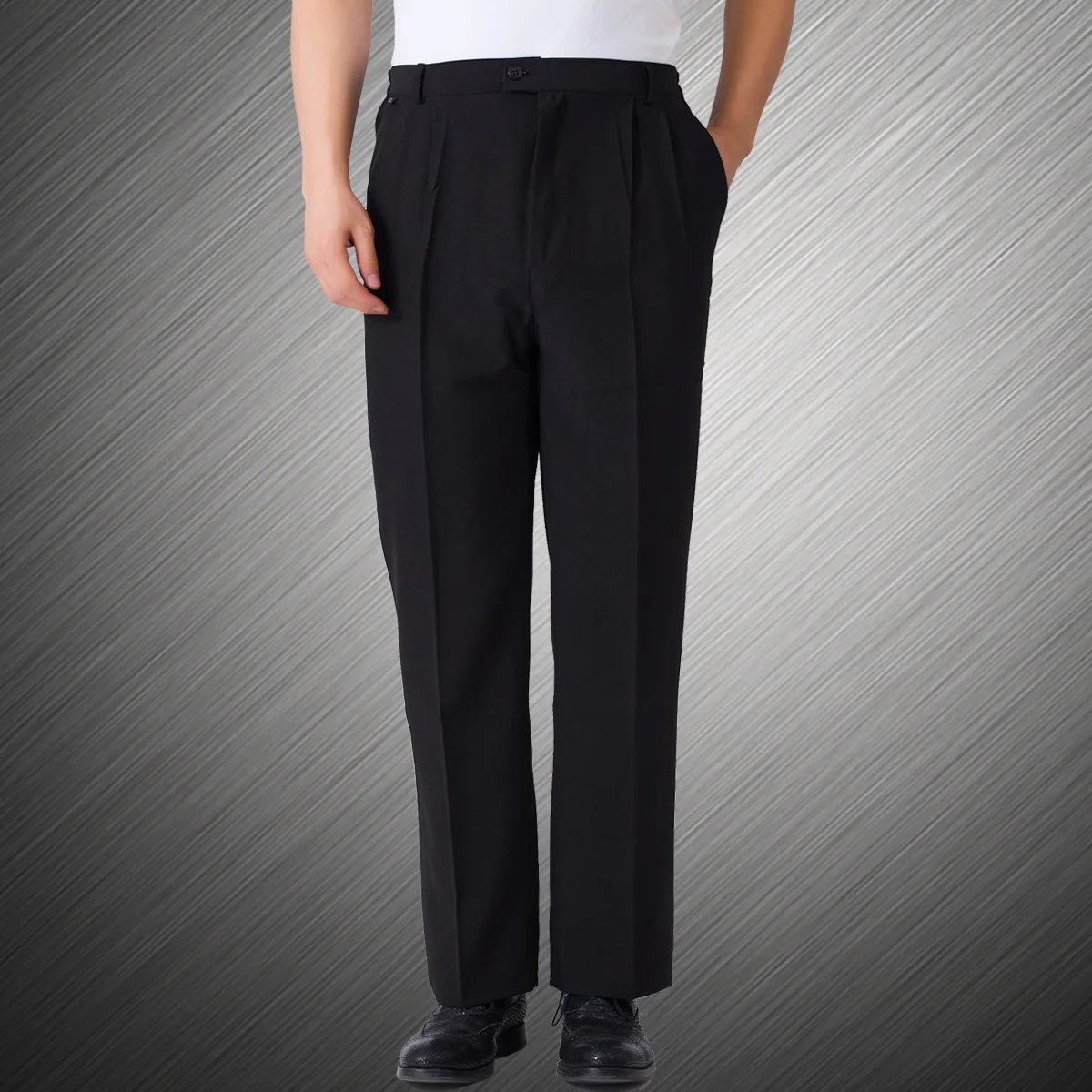 Male Chef Pants Apron Waiters Work Pants Adult Professional Chef Trousers Business Straight-tube Casual Trousers Apron B-6270