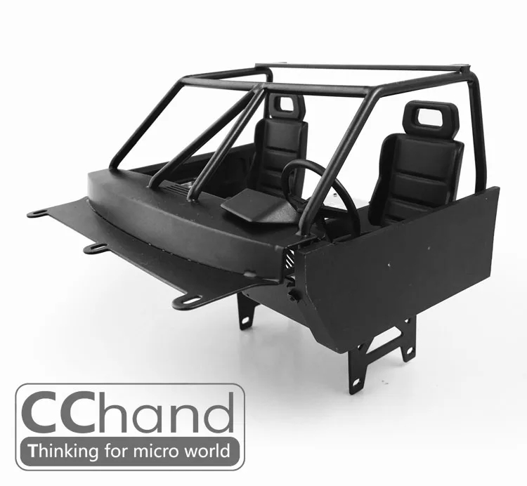 Сиденья в кабину CChand для кабины 1/10 TF2 Mojave также подходят SCX10/ II frame rc car toy | Игрушки и