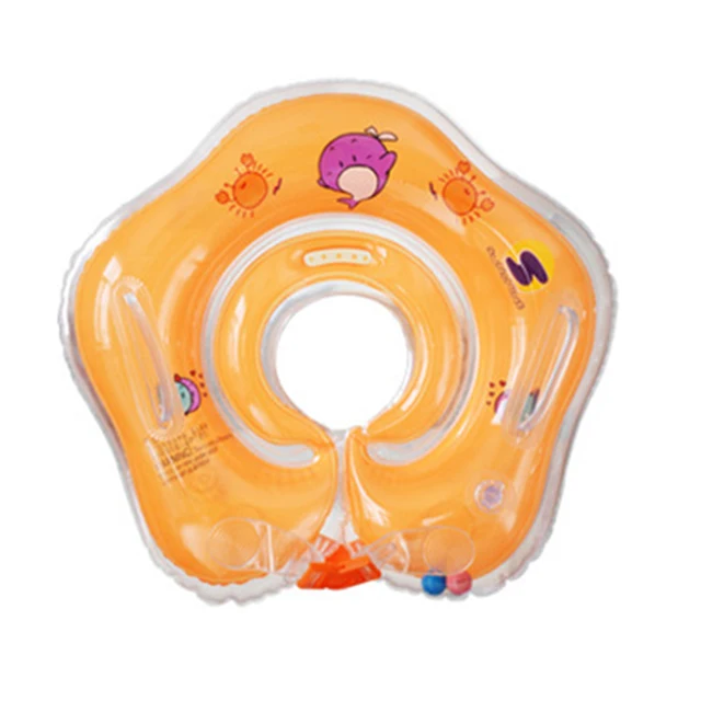1 18 Months Infant Swimming Neck Float Stars Pool Floats For Baby Swim Life Buoy Cycle Swim Tube