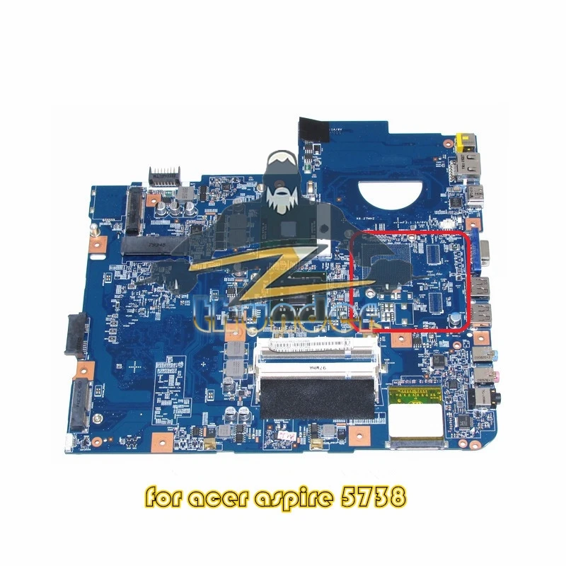 MB 48.4CG07. 011 MBP5601009 MB. P5601.009 для acer aspire 5738 материнская плата ноутбука GM45 DDR2|motherboard for