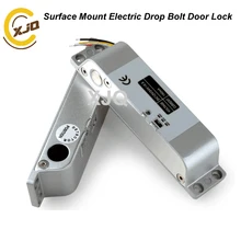 XJQ DC12V задержка времени поверхностное крепление замки сбой безопасный Электрический болт дверной замок для системы контроля доступа