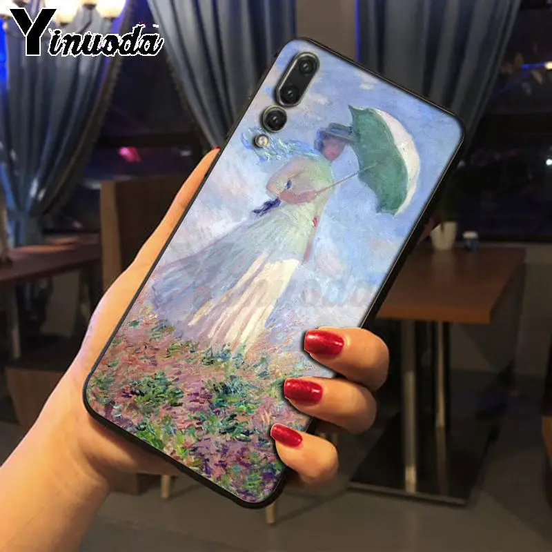 Чехол для телефона Yinuoda Claude Monet Impressionism Painter с узором huawei p20 pro p20lite mate10pro nova