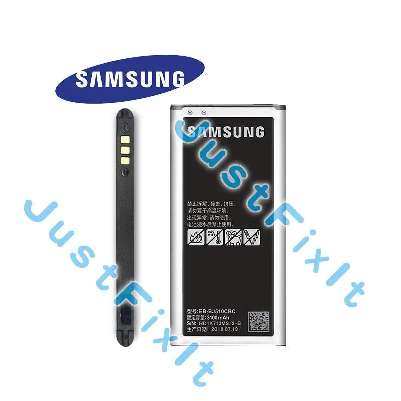 

Original Battery EB-BJ510CBC for Samsung Galaxy J5 2016 Edition Replacement J510 J510FN J510F J510G J510Y J510M 3100mAh