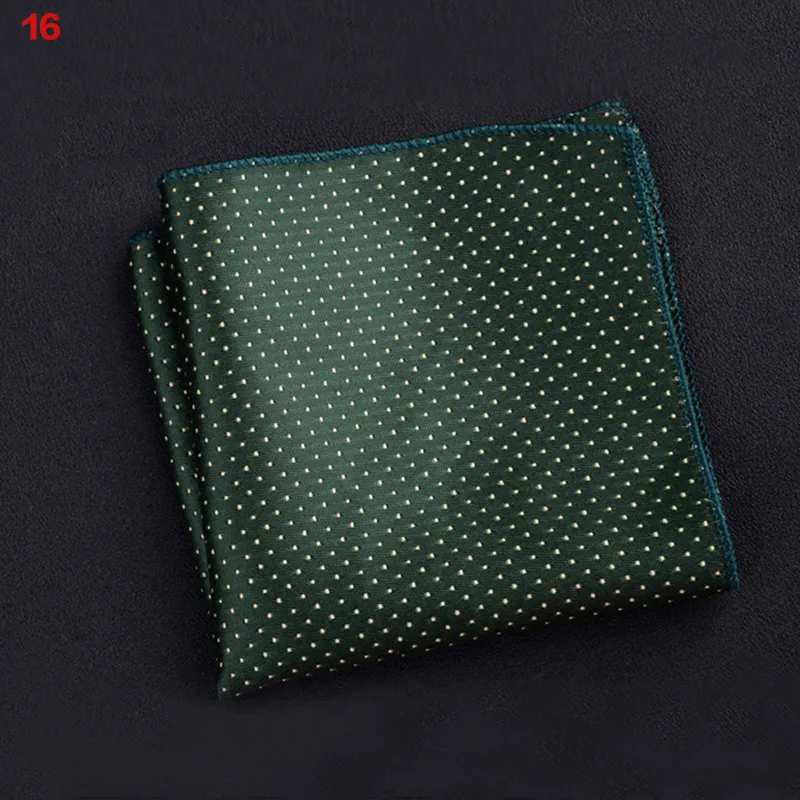 

Polyester Square Towel Trendy Wedding Banquet Handkerchief Gentleman Suit Pocket Hanky BMF88