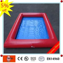 8*5 м 0,7 мм брезентовый холст ПВХ выше земли бассейн, используется мобильный сад бассейн для продажи
