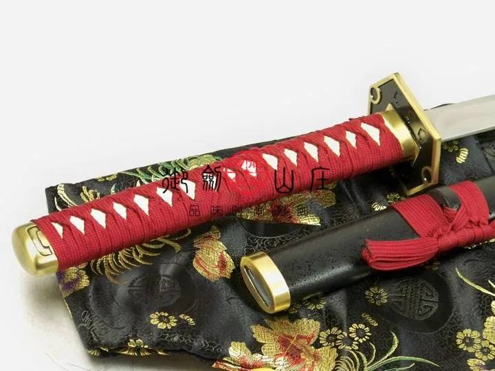 

S0504 ANIME BLEACH 5TH DIVISION CAPTAIN AIZEN SOUSUKE HABUCHI SWORD BURGUNDY 41"