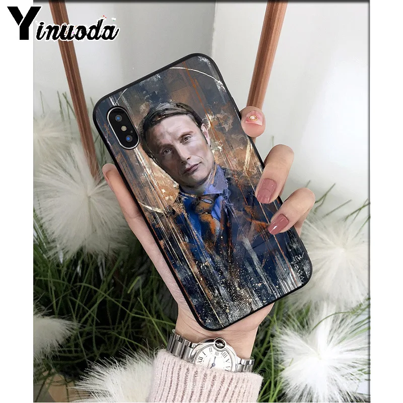 Yinuoda ТВ серия Hannibal высококачественный чехол для телефона для Apple iPhone 8 7 6 6S Plus X XS MAX 5 5S SE XR Чехол для мобильного телефона s - Цвет: A13