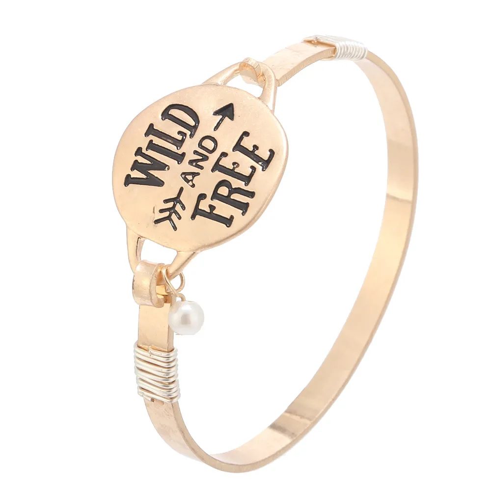 203036-4 WILD AND FREE BANGLE
