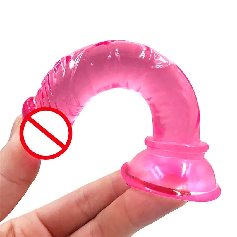 Sex Toys Massager Silicone Rubber Dildo Suction Cup Masturbator Massager Vagina Waterproof Adult Sex Toy Massage body (6)